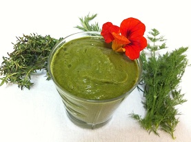 Süßkartoffel-Kräuter-Smoothie