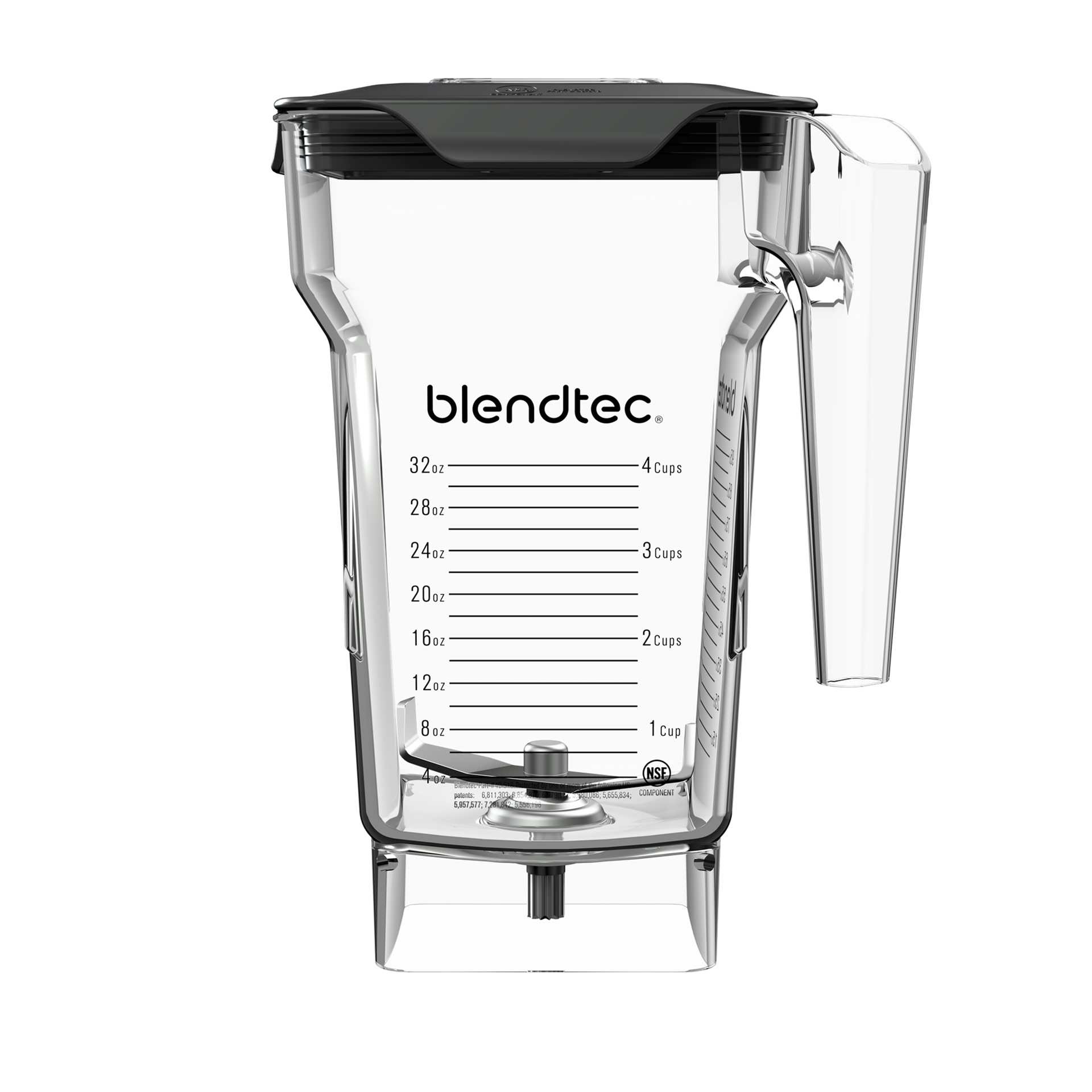 Blendtec FourSide 2-L-Mixbehaelter kompatibel mit allen Blendtec Modellen