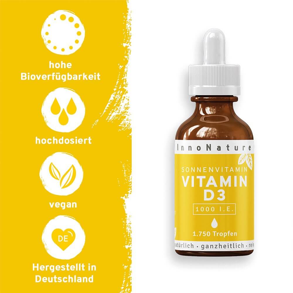 Innonature Vitamin D3 Tropfen Information