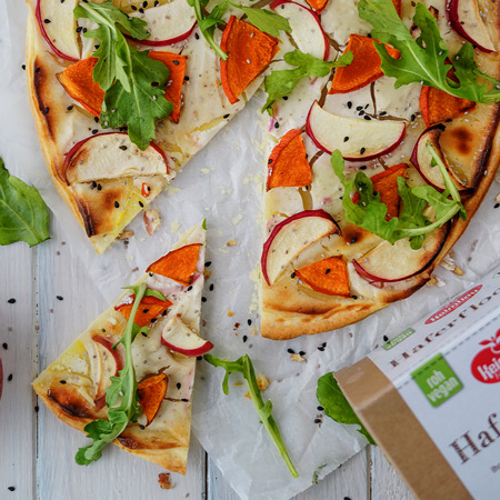 Kürbisflammkuchen Kürbisflammkuchen