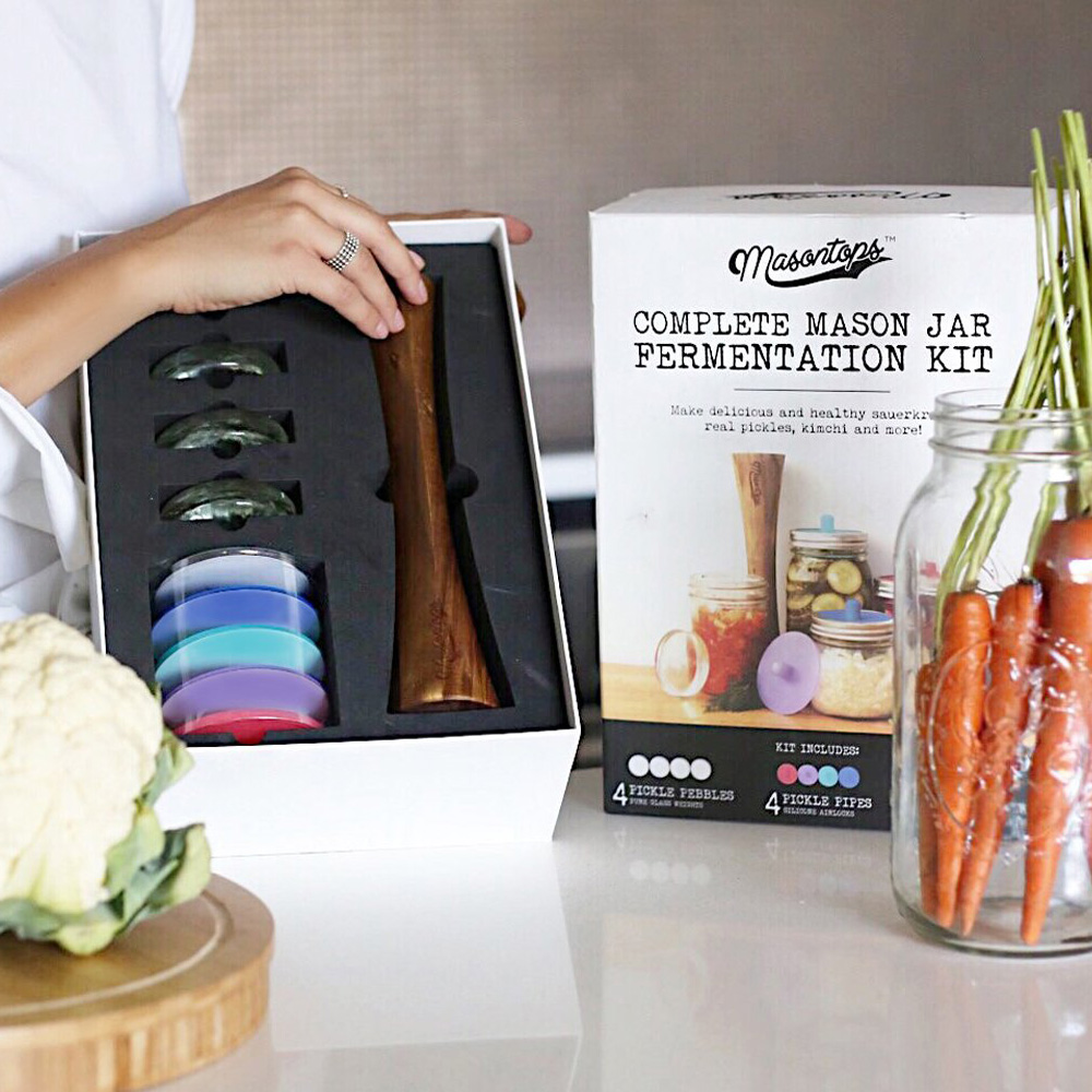 Mesontops Fermentier-Kit gefüllt