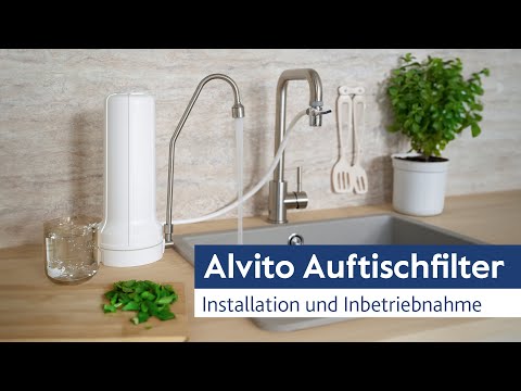 Alvito Auftischfilter Pro weiß